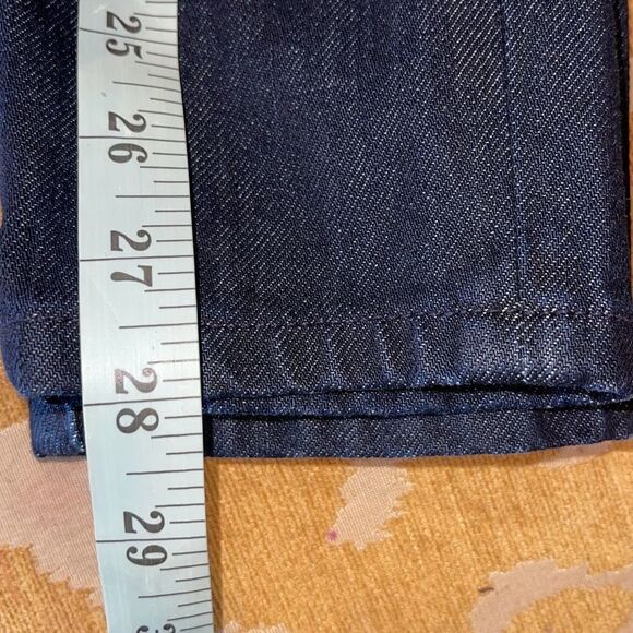 Banana Republic Womens High Rise Skinny Denim Jeans Dark Wash Blue Size 27 - Picture 14 of 14